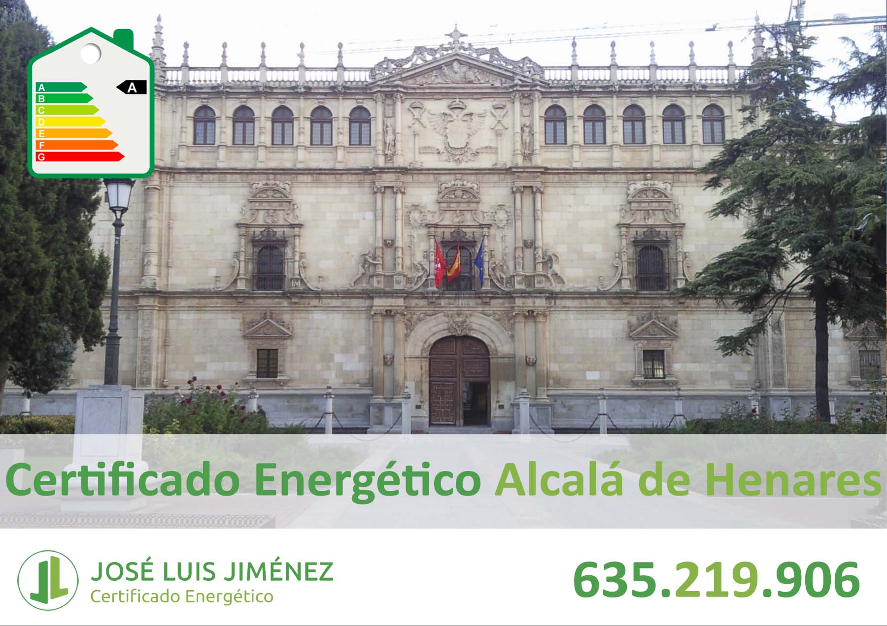 Certificado Energético en Alcalá de Henares